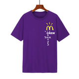 Cactus Jack McDonalds Shirt Joint Singer Short Sleeve T-shirt