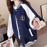 Cream Color Varsity Jacket Baseball Uniform Jacket