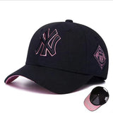 La 9fifty Hats Golden Edge Men's and Women's Hard Top NY Hip Hop Fashion