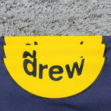 Drew House Smiley Face Short Sleeve Loose Crew Neck Casual Couple T-shirt Men