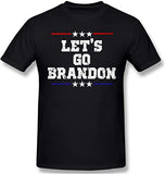 Let'S Go Brandon T Shirt Printed Casual Short-Sleeved T-Shirt Men'S Top Half Sleeve