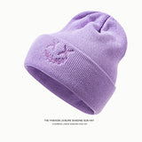 Toboggan Hat Knitted Hat Autumn and Winter Beanie Hat