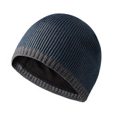 Men Winter Hats Men and Women Warm Knitted Hat Autumn and Winter Sleeve Cap Outdoor Leisure