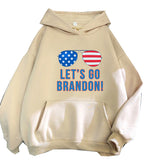 Let'S Go Brandon Hoodie Spring And Autumn English Lettered Casual Hoodie