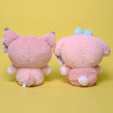 My Melody Plush Cute Cartoon Pink Clow M Melody Plush Toy Doll Children Doll Prize Claw Doll Kulomi