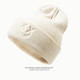 Toboggan Hat Knitted Hat Autumn and Winter Beanie Hat