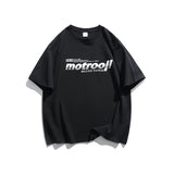 Men T Shitrs Summer Solid Color Printed round Neck T-shirt Short Sleeve Men