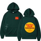 Cactus Jack McDonalds Hoodie Printed Hoodie Hip Hop Men and Women Couple Sweater