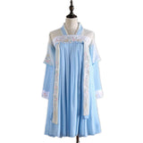 Chinese Traditional Dress Chest-High Dress Embroidered Lolita