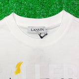 Gallery Dept Gallery DEP Color Splash-Ink Letter Short Sleeve Loose Couple T-shirt Men's Fashion