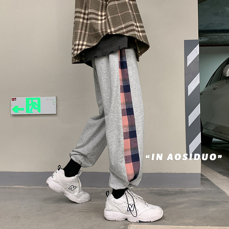 Men Pants Men's Summer Sports Pants Straight Loose Casual