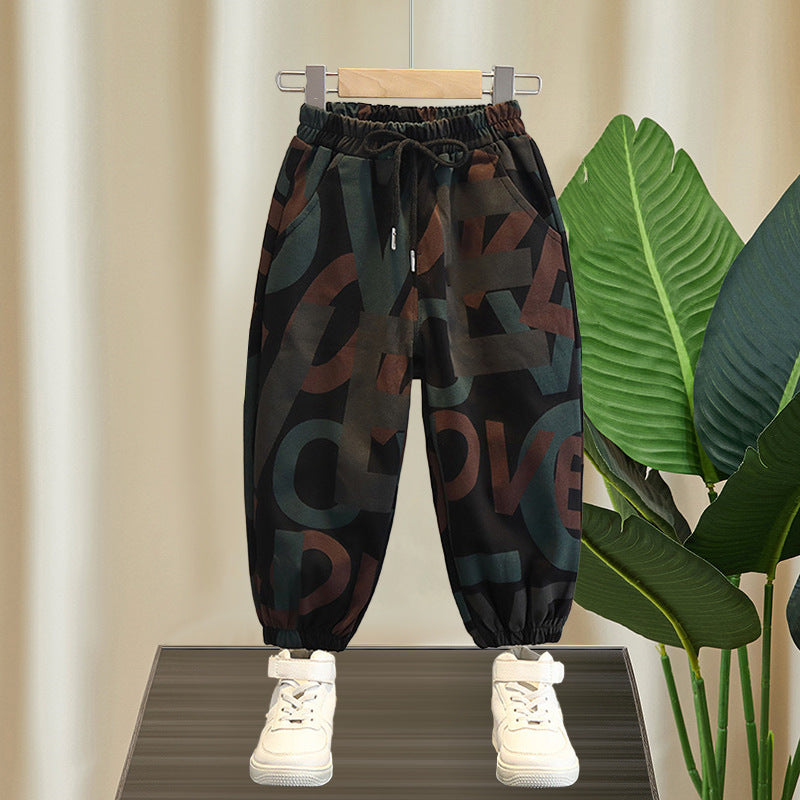 Toddler Boys Pants Boys' Casual Sports Pants Spring and Autumn