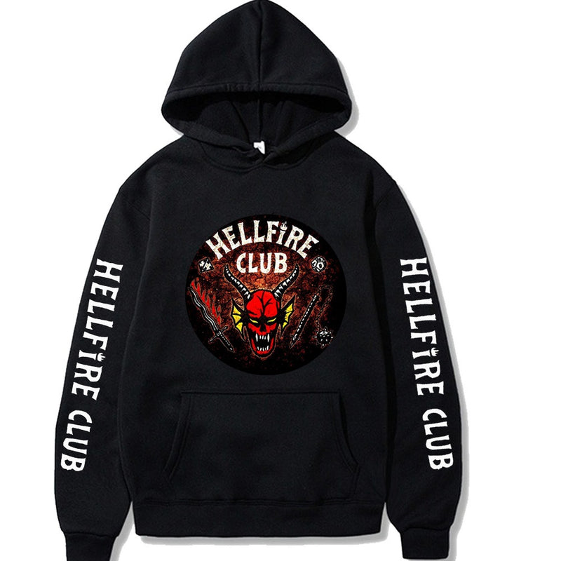Stranger Things Hellfire Club Hoodie Hellfire Club Stranger 4 Hoodie Sweater