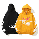 Cpfm Hoodie Sweater Number Letter Print Loose Men's and Women's Hoodies