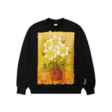 Preppy Aesthetic Sweatshirt Men's round Collar Sweater Autumn Printing