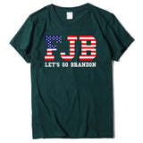Let's Go Brandon T Shirt Top Women's Letter Print Short-Sleeve T-shirt Women