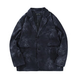 Mens Fall Outfits Suit Jacket Men's Loose BF Leisure Suit Jacket