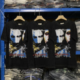 Marilyn Manson T Shirt Ins VTG Tee Three-Party Co-Branded Distressed Retro Short Sleeve T-shirt