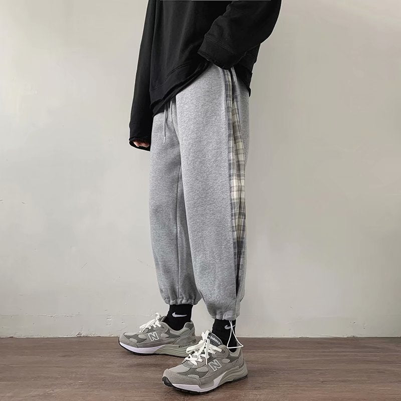 Men Pants Men's Casual Pants Autumn and Winter Track Pants