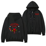 Stranger Things Hellfire Club Hoodie Hoodie Coat