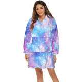 Hoodies Blankets Loose Hooded Warm Sweatshirt Lazy Blanket Casual