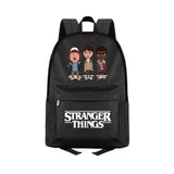 Stranger Things Backpack Large Capacity Fashion Canvas Backpack Student Schoolbag