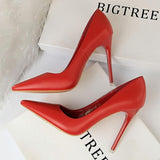 Nude Heels for Wedding High Heels Spring Girl Black Work Shoes