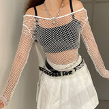 Women Rave Outfits Tops Spring Sexy Cutout Sexy Top
