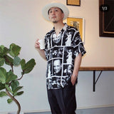Men Beach T Shirts Short Sleeve Printed Shirt Men