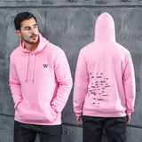 Men Graphic Hoodie Shawn Mendes W Hoodie Print Velvet Padded Hooded Sweatshirt