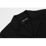 Men's Casual Suit Man Blzer Solid Color Stitching Casual Suit Jacket Men's Loose Lapels Single-Breasted Small Suit