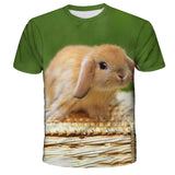 Bugs Bunny Shirt Spring And Summer Men'S Short-Sleeved Printed T-Shirt