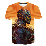 Marvel T Shirt Summer Short Sleeve T-shirt round Neck