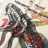 Rrr123 T Shirt Alchemy Python 3D Puff Print T-shirt