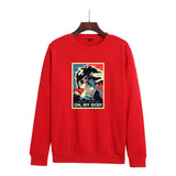 JoJo's Bizarre Adventure Dressing Sweater Printed Fashionable round Neck Sweater
