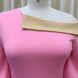 Nina Parker plus Size Dresses Sheath off-the-Shoulder plus Size Dress