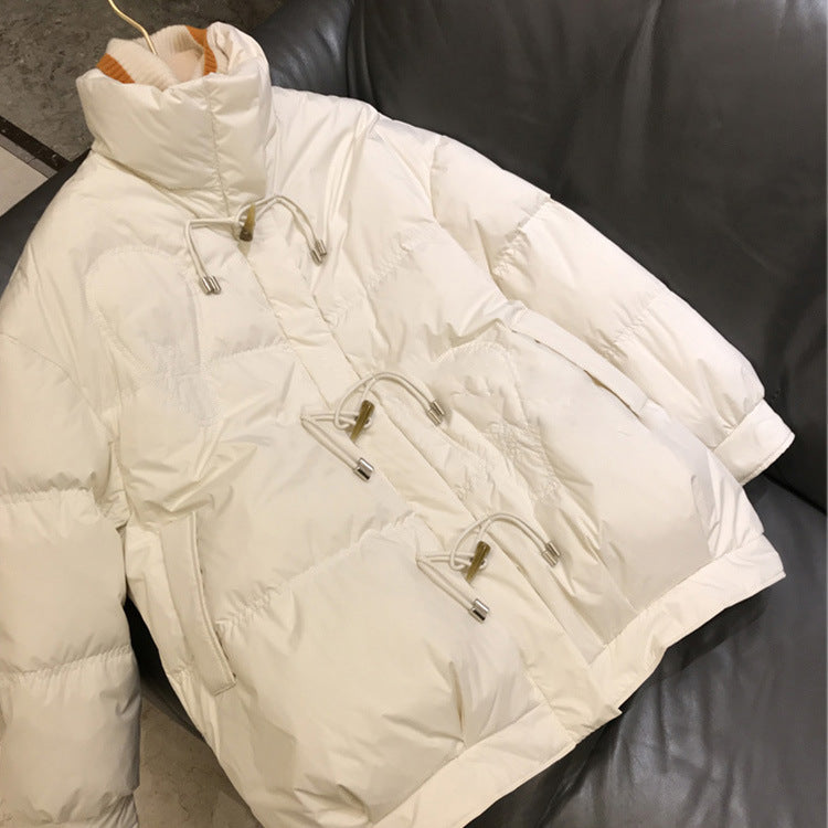 Women Winter Coats Puffer Jacket down Coat Thickened Hooded down Jacket Female Warm Winter Clothing White Duck down Coat