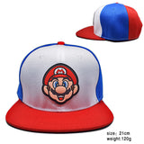 Mario Hat Cartoon Animation Peripheral Embroidered Hip Hop Baseball Cap