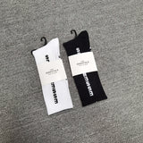 Fog Fear of God Essentials Socks Alphabet Stockings Athletic Socks Couple Mid-Calf Stocks