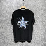 Amiri T Shirt Casual Hip Hop High Street round Neck Short Sleeve T-shirt