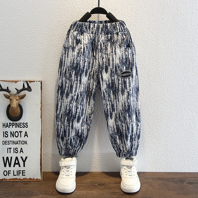Toddler Boys Pants Boy Spring and Autumn Casual Pants