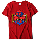 Let's Go Brandon T Shirt Short-Sleeved T-shirt Bottoming Shirt for Women