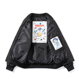 NASA Varsity Jacket Embroidered Baseball Uniform Men Flight Suit Casual Loose