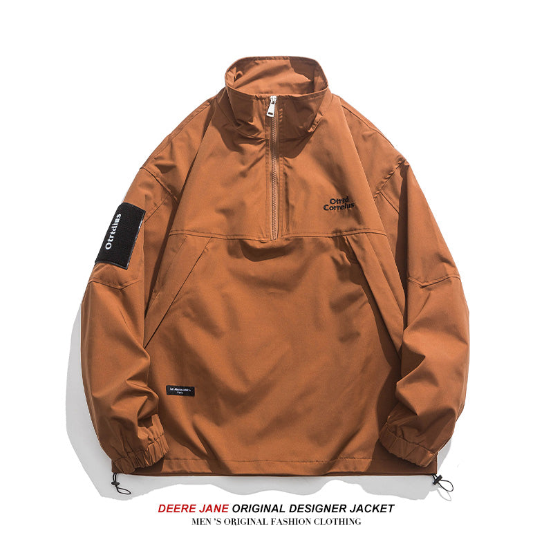 Men Jacket Spring Coat Men's Loose All-Match Casual