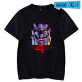 Hellfire Club Shirt Stranger Things Loose round Neck Short Sleeve T-shirt
