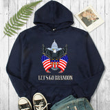 Let'S Go Brandon Hoodie Autumn Casual Long Sleeve Youth Pullover Hooded Sweater