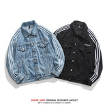 Men Jacket Spring Denim Jacket Coat Men's Loose Casual