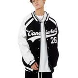 Baggy Jacket Winter Retro Alphabet Jacket Baseball Uniform