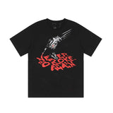 Bone Vlone Shirt Skull Loose Short Sleeve T-shirt Men and Women Half Sleeve