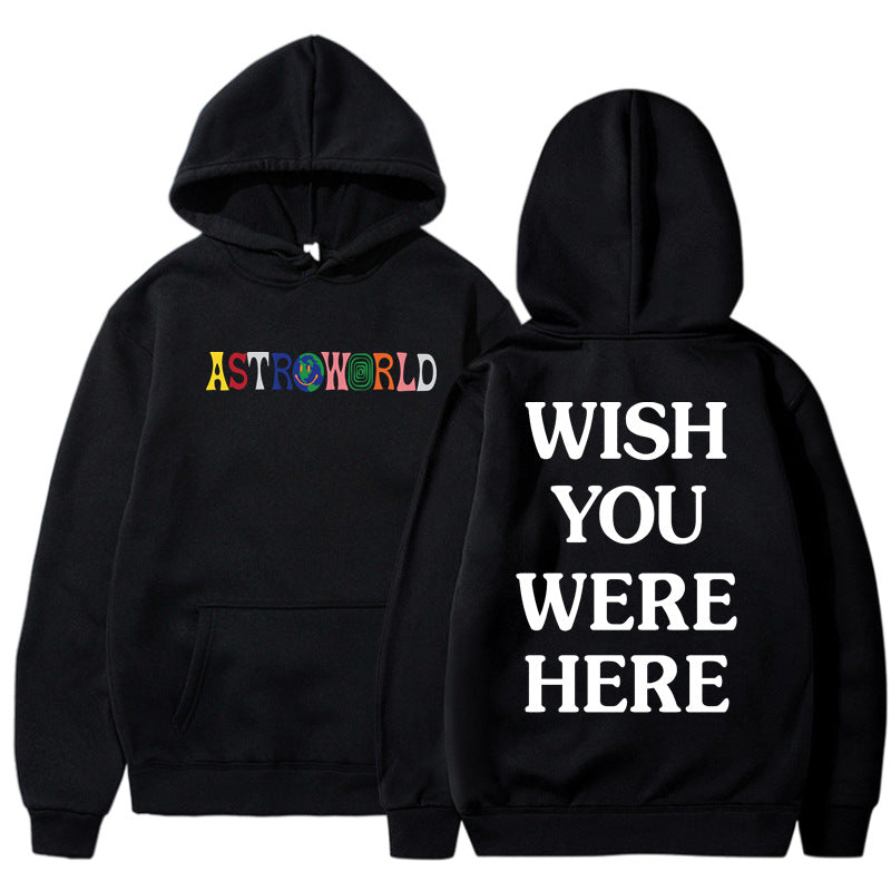 Travis Scott Astroworld Hoodie Printed Casual Men's and Women's Hoodie